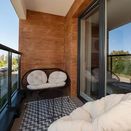 Golden Harmony By Aparo - Apartament Premium, Zoo, Atlas Arena, 3 Pokoje, Parking W Cenie, Winda, Balkon, Pokoj Do Pracy *